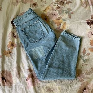 FINAL PRICE 〰️ Perfectly Patched Levi’s 501s